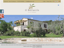 Tablet Screenshot of ilbottaccio.com